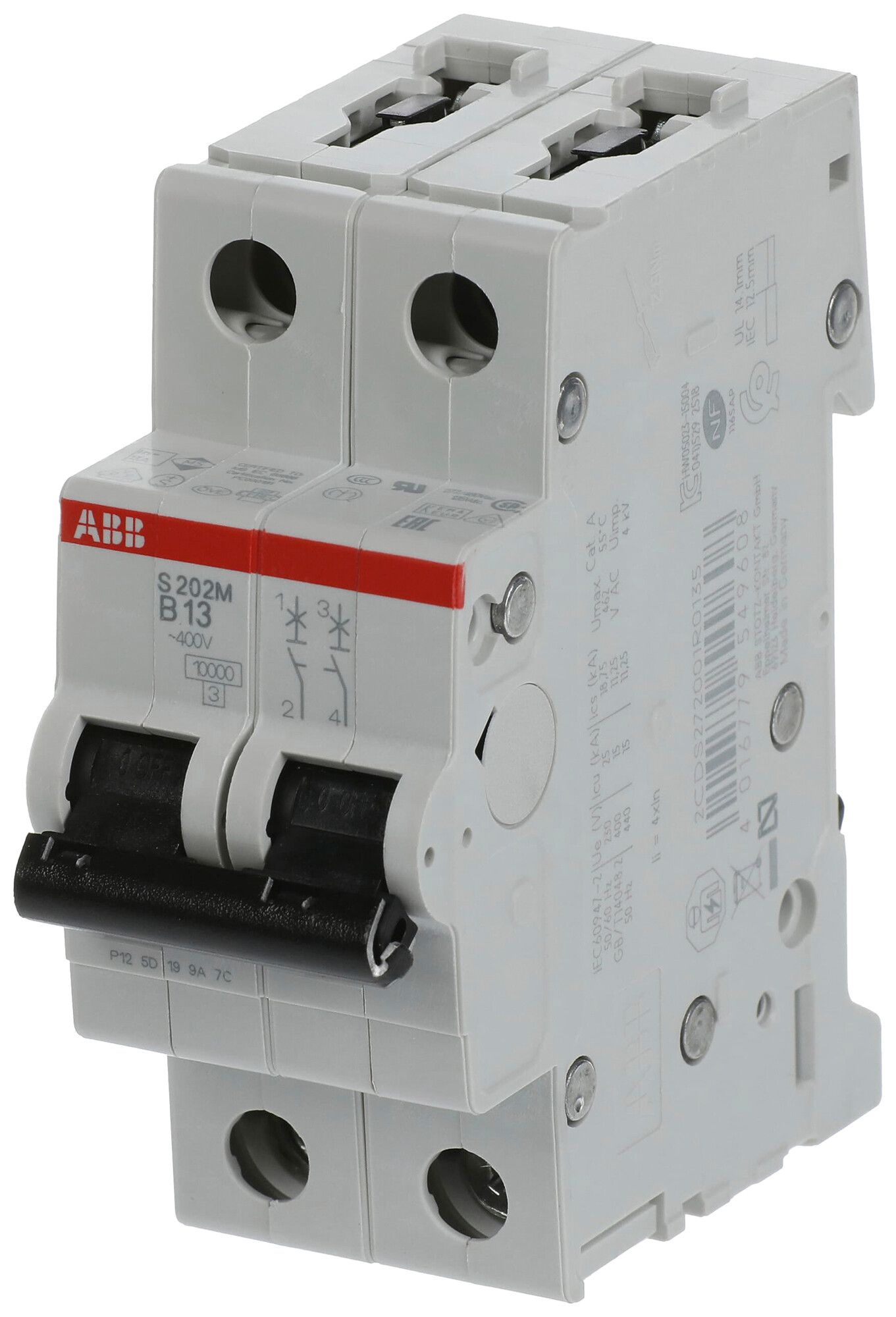 Leitungsschutzschalter ABB S202M-B13 13A B 10kA