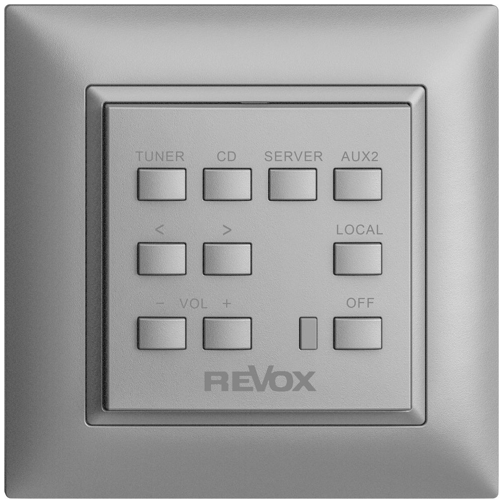 Commande murale ENC Revox EDIZIOdue silver