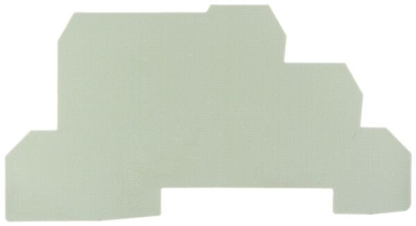 Abschlussplatte Weidmüller WAP WDL2.5 90×1.5mm beige