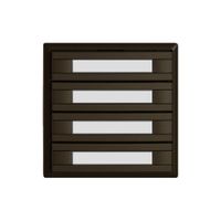 Pulsante universale EDIZIO.liv UNI SNAPFIX® s.LED 8× com.1T targ.ma