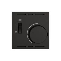 Raumthermostat EDIZIO.liv SNAPFIX® m.Schalter 230VAC 50Hz sz