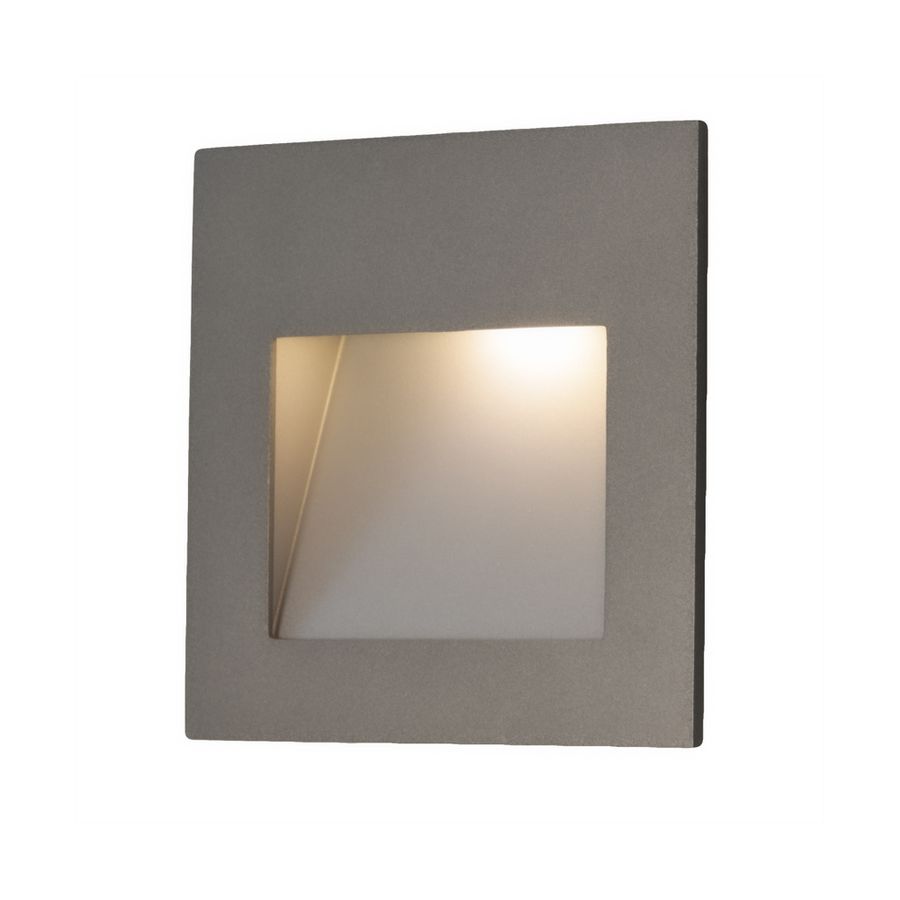 Lampe murale enc. LED P1 2W, titan mat 3000K, 150lm, pas variable