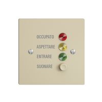 Türstation für Rufleuchte vanille I, EDIZIOdue