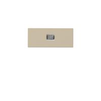Druckknopf gross kallysto beige mit Linse für Kleinkombi