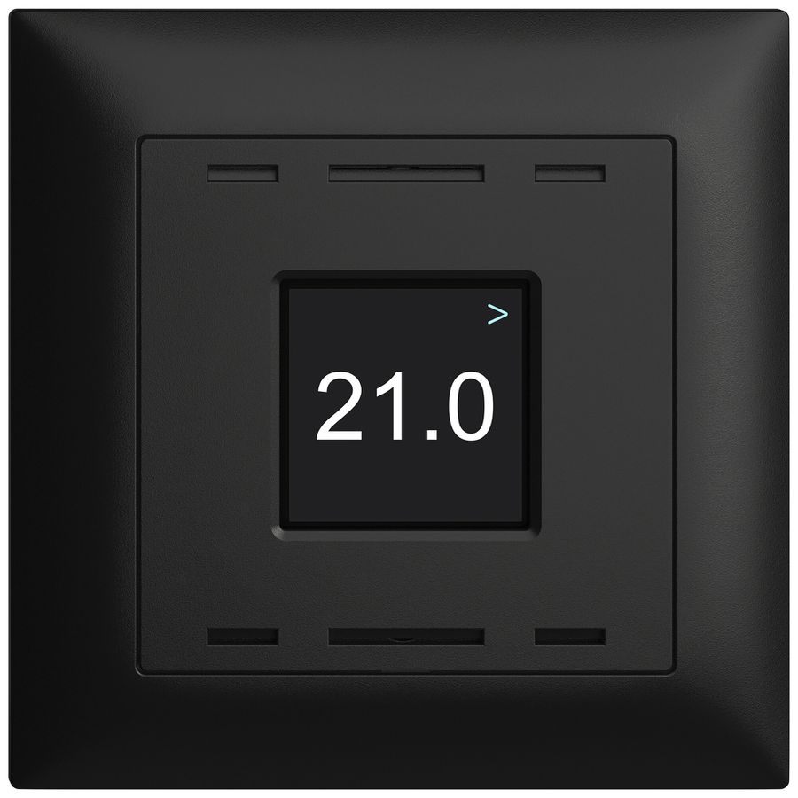 Commande pour capteur de température ambiante ENC EDIZIOdue Wiser CO2 noir