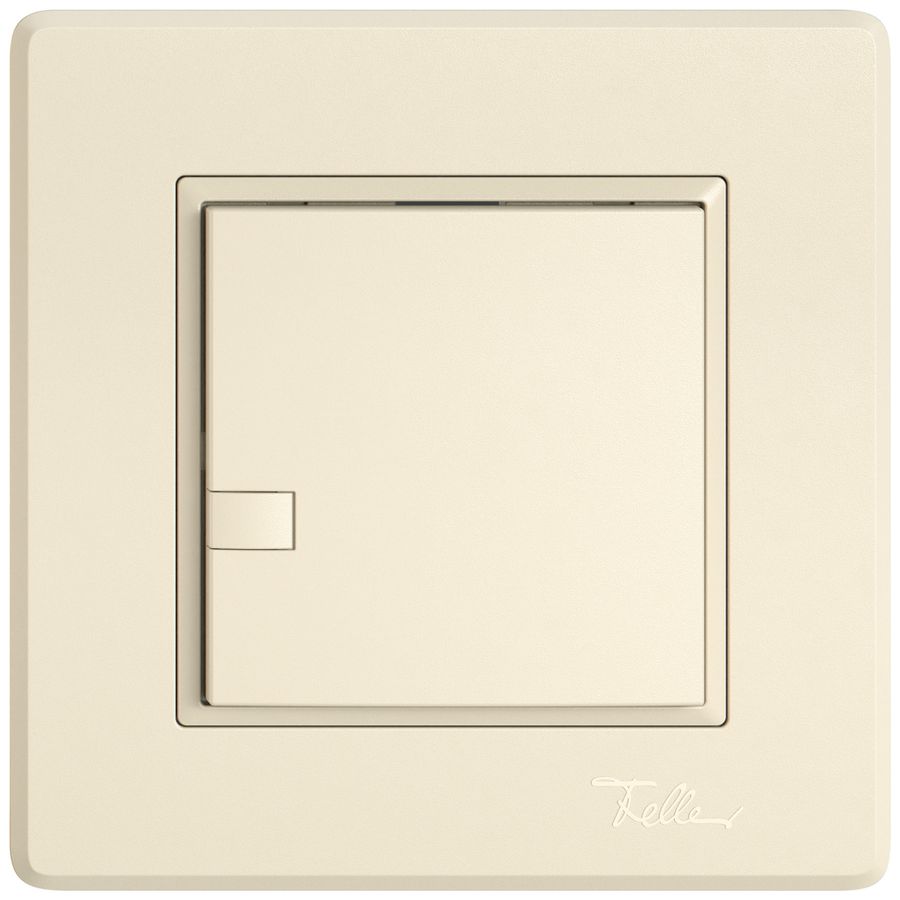 Pulsante universale INC EDIZIO.liv UNI SNAPFIX® s.LED 1× com.1T cr