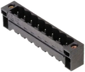 Connettore maschio Weidmüller SL-SMT brida THT/THR 5.08mm 16L 180° 3.2mm