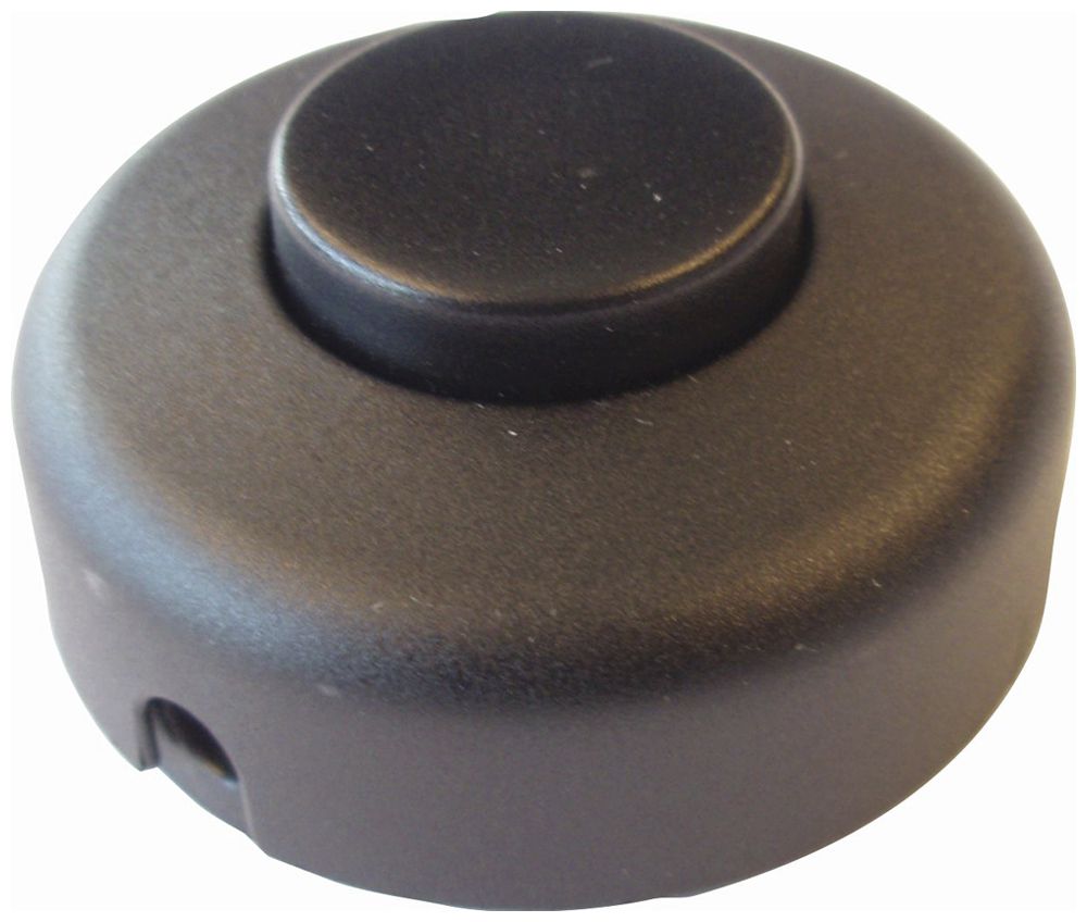 Fussschalter 2A 250V schwarz/schwarz