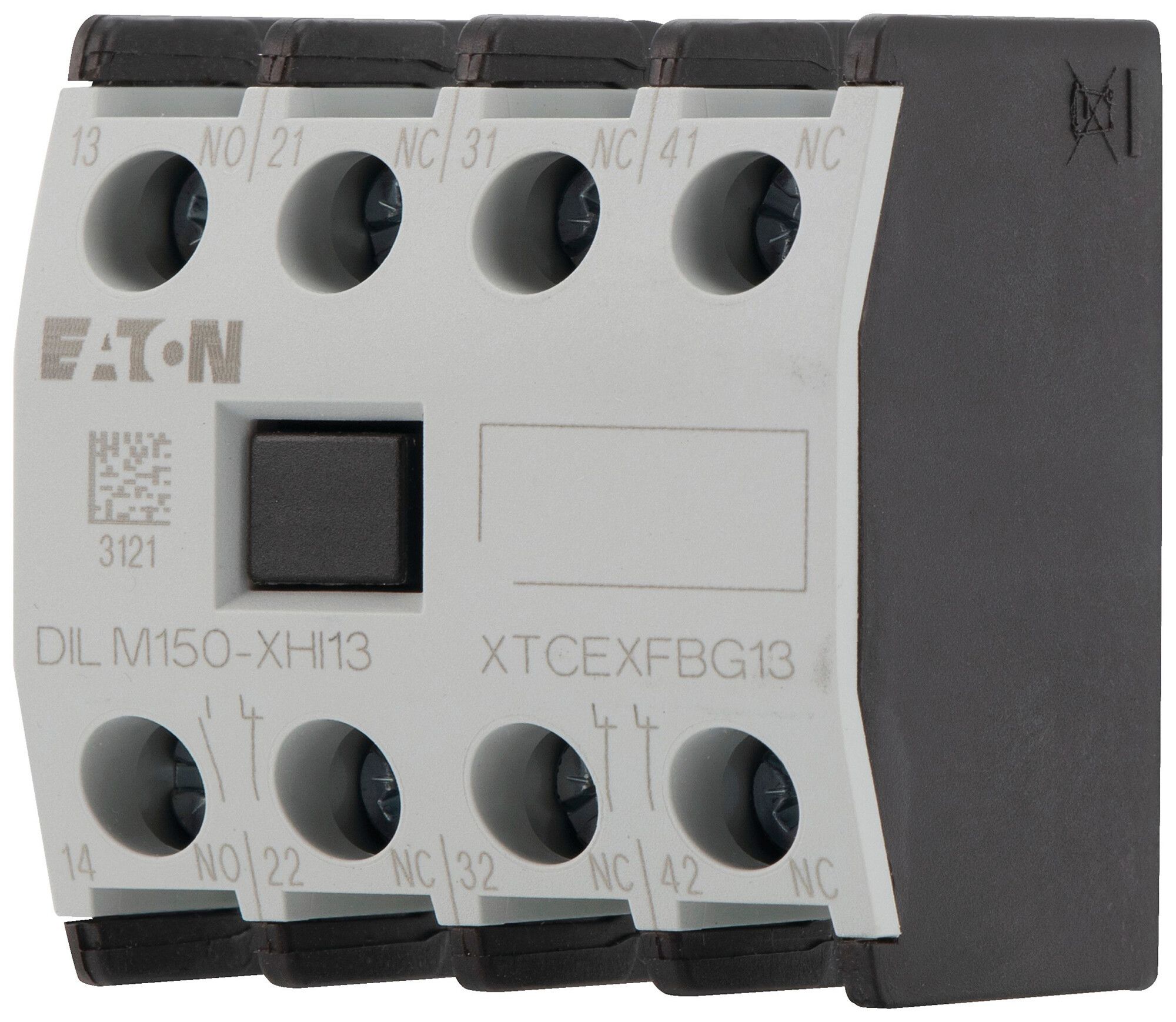 Contatto ausiliare Eaton DILM150-XHI13 1NO 3NC 6A raccordo a vite