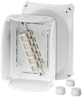 AP-Abzweigdose Hensel DK 1610 Klemme 5×10mm², grau