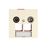 Multimediadose TV-R EDIZIO.liv SNAPFIX® EASYNET f.2×RJ45 S-One 11dB cr