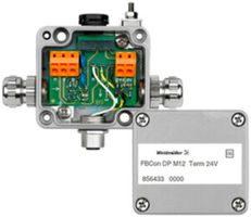 Standardverteiler Weidmüller Profibus FBCon DP M12 24V mit Busabschluss IP66