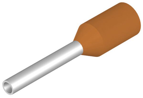 Aderendhülse Weidmüller H isoliert 0.5mm² 8mm orange Mehrfachbeutel