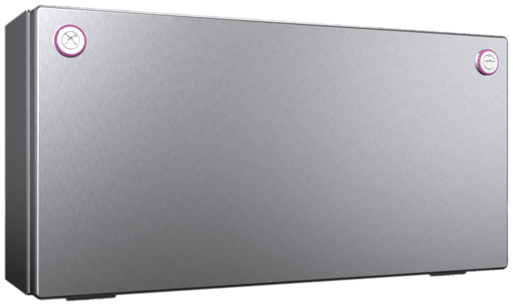 Kleingehäuse Rittal KX Bus, IP66, 400×200×120mm, Edelstahl V2A