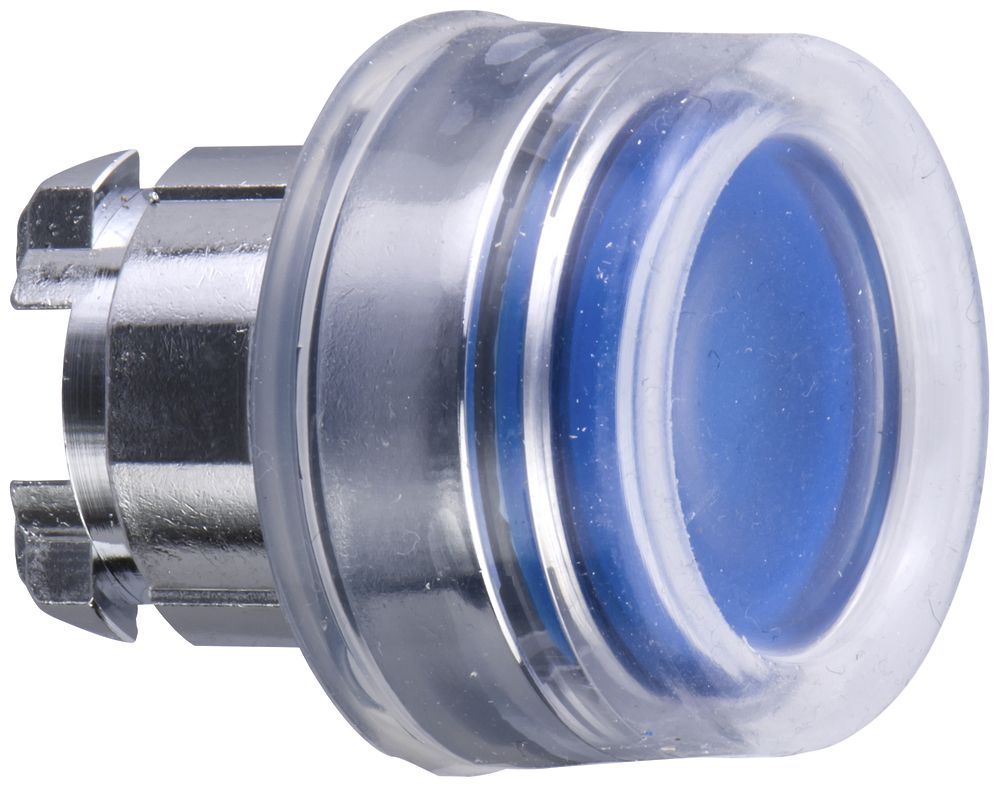 Antriebskopf Schneider Electric für Leuchttaster blau