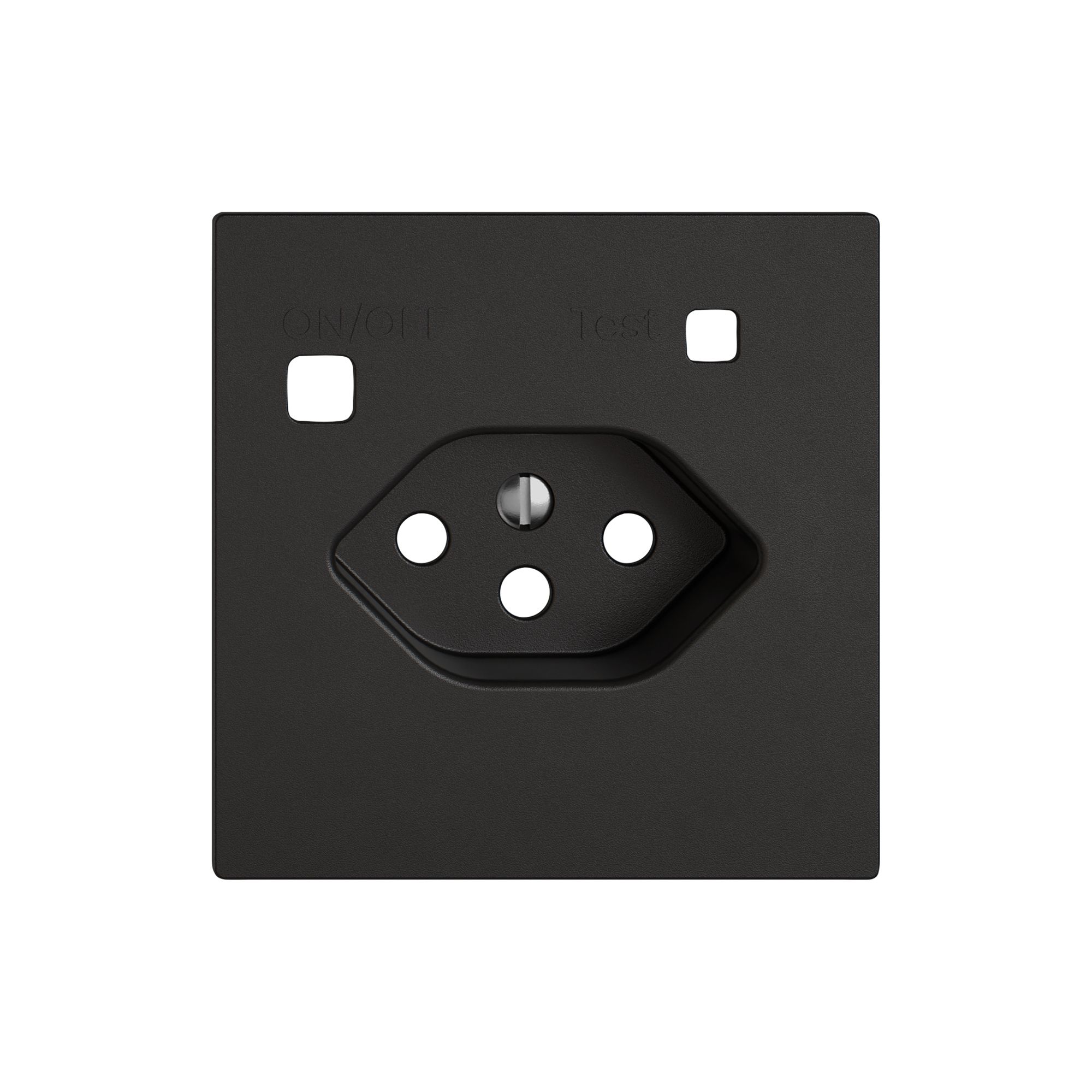 Montageset EDIZIO.liv SNAPFIX® für Fehlerstrom-Schutzsteckdose Typ 13 sz