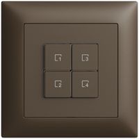 UP-Abdeckset zu Szenentaster 4 Szenen/4T Edue Wiser coffee