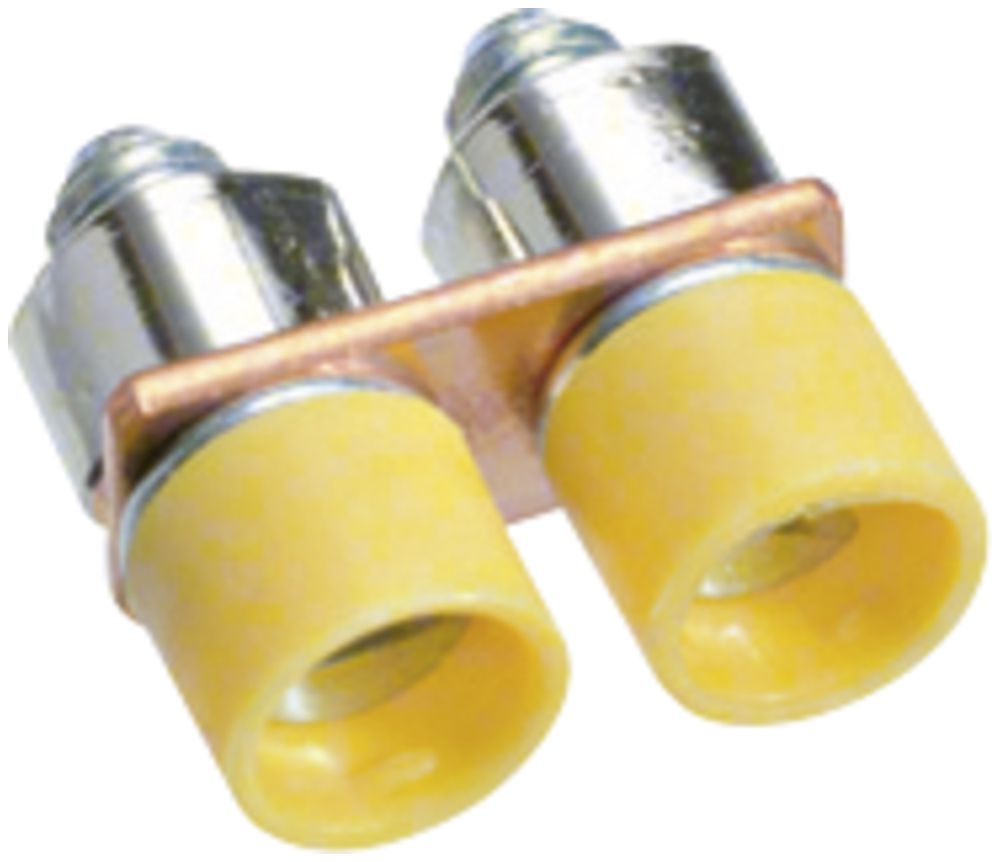 Querverbinder Hager 2×4mm² isoliert schraubbar für KXA04I