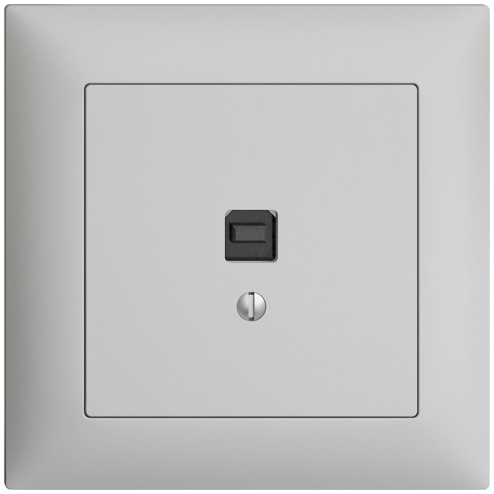 UP-Datenschnittstelle EDIZIOdue FMI KNX/USB, hellgrau