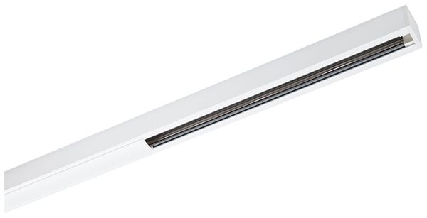 AP-Stromschiene SG Zip 220…240V 1Ph Aluminium 2000mm weiss