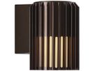 Applique Nordlux ALUDRA 1×E27 15W IP54 Ø124mm marrone