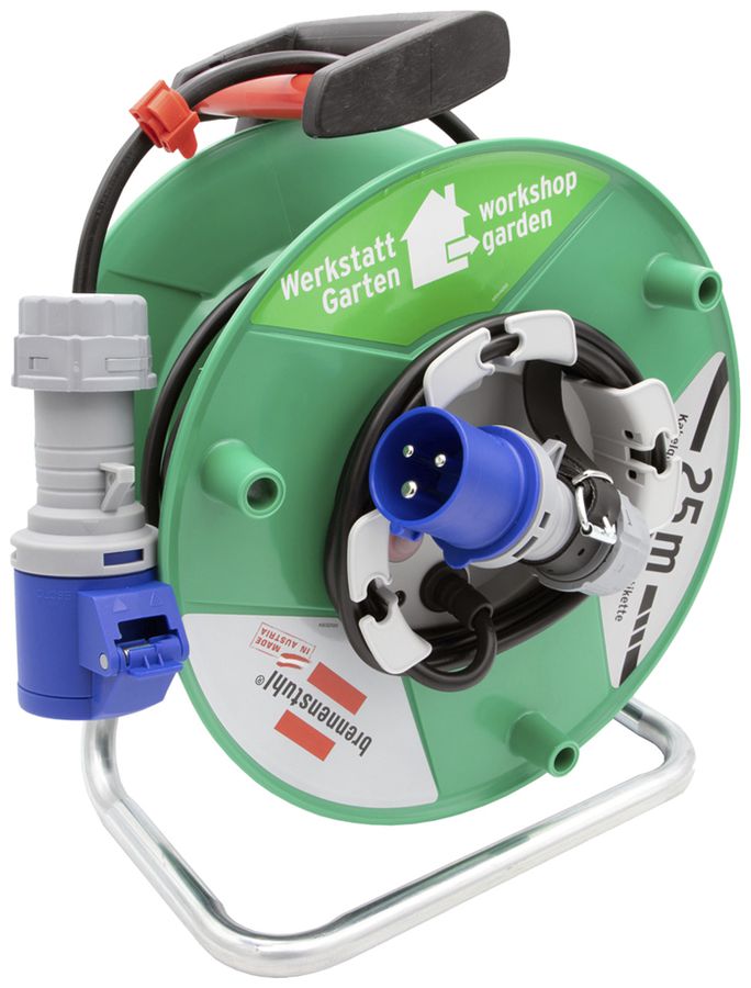 Enrouleur de câble Garant G CEE 290 Ø290mm 1×CEE16/3L IP44 25m H05VV-F3×1.5mm²no