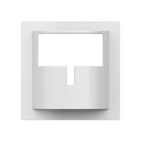 Frontplatte Hager kallysto H für Bewegungsmelder weiss