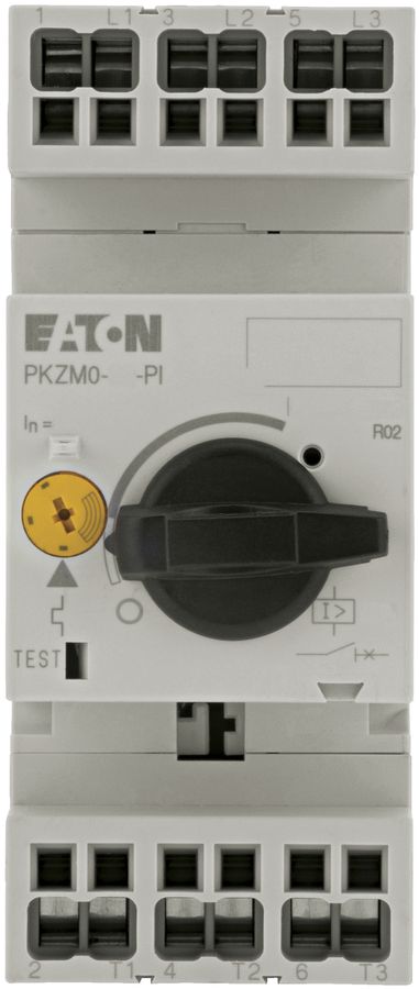 Transformatorschutzschalter Eaton, 4…6.3A, Push-in-Klemmen