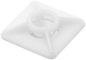 Kabelhalter MH 19×19mm weiss selbstklebend und M4