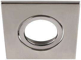 Abdeckring SLV UNIVERSAL IP20 Kunststoff 88×88×3.5mm Chrom