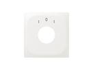 Placca frontale SIDUS con incisione 1-0-1 bianco
