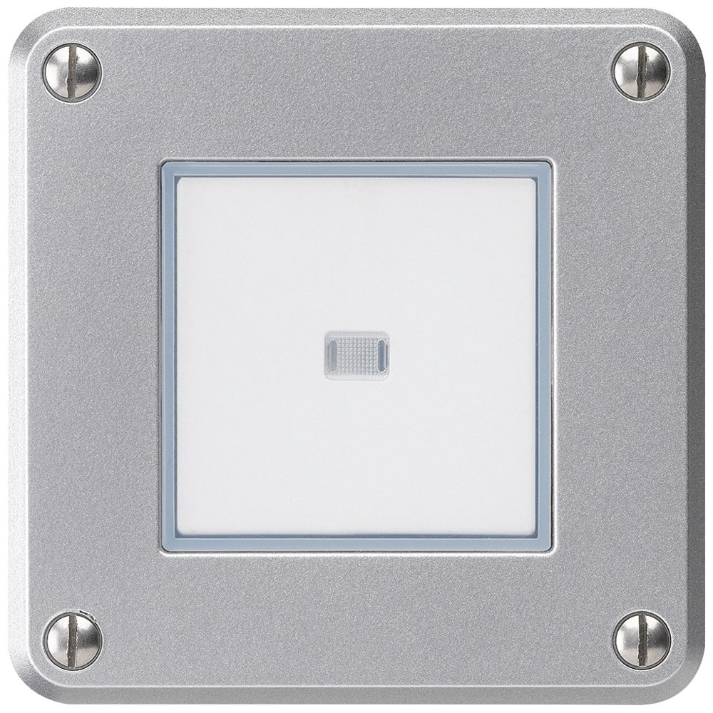 Interruttore INC robusto IP55 schema 3 illuminato alluminio
