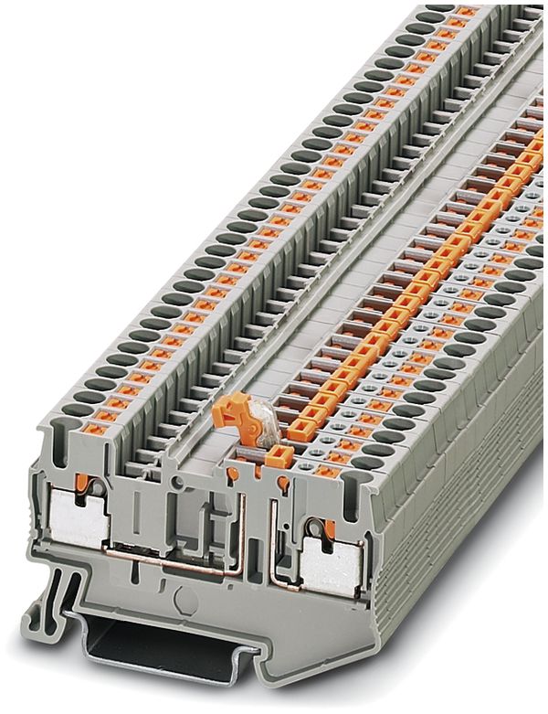 Morsetto 0.14…4mm² grigio AWG26…12