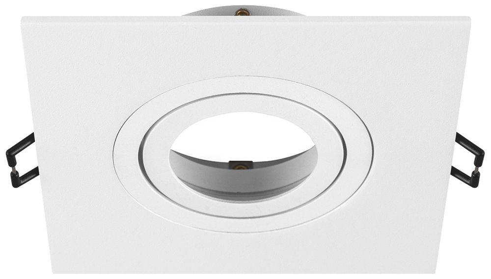 Cadre d'encastrement SLV NEW TRIA 75 aluminium 110×110×26mm blanc