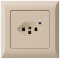 Presa INC Hager kallysto.line 1×T23 illuminato C beige