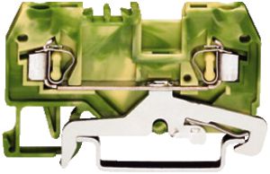 Klemme WAGO 2L 2.5mm² grün/gelb