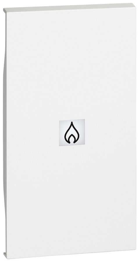 Cache de touche Living Now 2 modules illuminable avec symbole feu blanc
