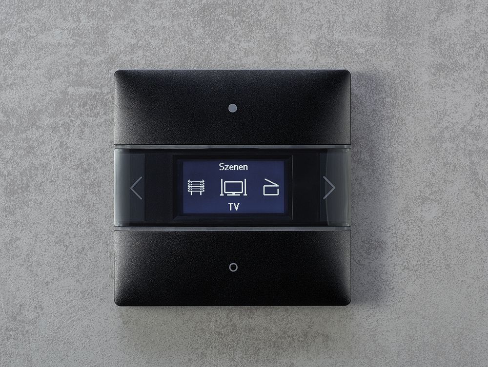 UP-Raumcontroller Theben LUXORliving iON8, 10-fach m.Raumtemperaturregler sz