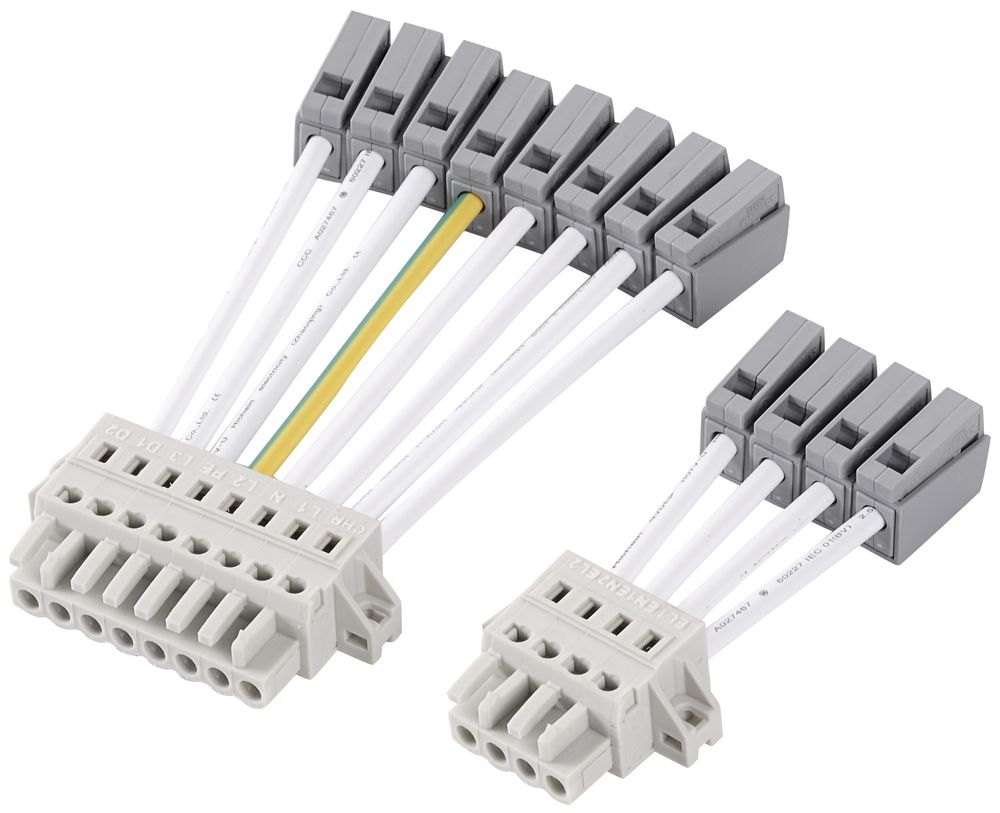 Alimentation Sylvania RTS 12 pôles (1×8 pôles/1×4 pôles) blanc