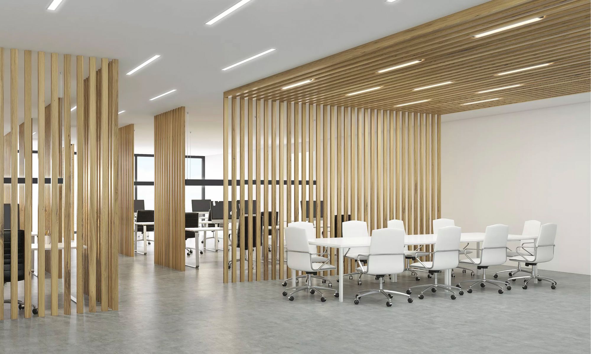 EB-LED-Deckenleuchte Philips TrueLine PIR SEN 41.5W 5000lm 927…965 DA 1448mm ws