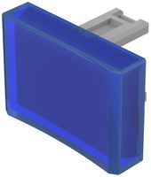 Calotta per pulsante EAO 31 concavo blu