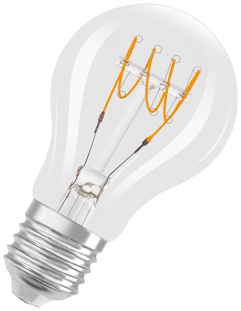 LED-Lampe Osram Vintage 1906 E27 4.8W 470lm 827 DIM Ø60×105mm Typ A klar