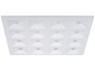 EB-LED-Deckenleuchte Sylvania Quadro 36W 4600lm 840 IP40 DIM 620×620mm weiss