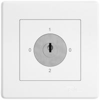 Interrupteur rotatif ENC EDIZIO.liv SNAPFIX® 5/1L serrure&2 clés bc