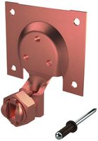 Anschlussset für Blech Flury AV7 Cu blank, Schraubkabelschuh Ø 6mm