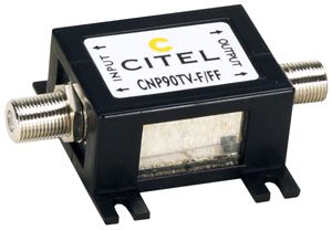 Überspannungsschutz für HF Flury CNP-90TV, Typ 3, 75V DC, F/F