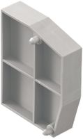 Parete d'estremità/intermedia Weidmüller DP WGK 95 74×15mm grigio
