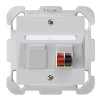 UP-Audiodose kallysto 1×hgu Klemmanschluss für 1 Lautsprecher Befestigungsplatte