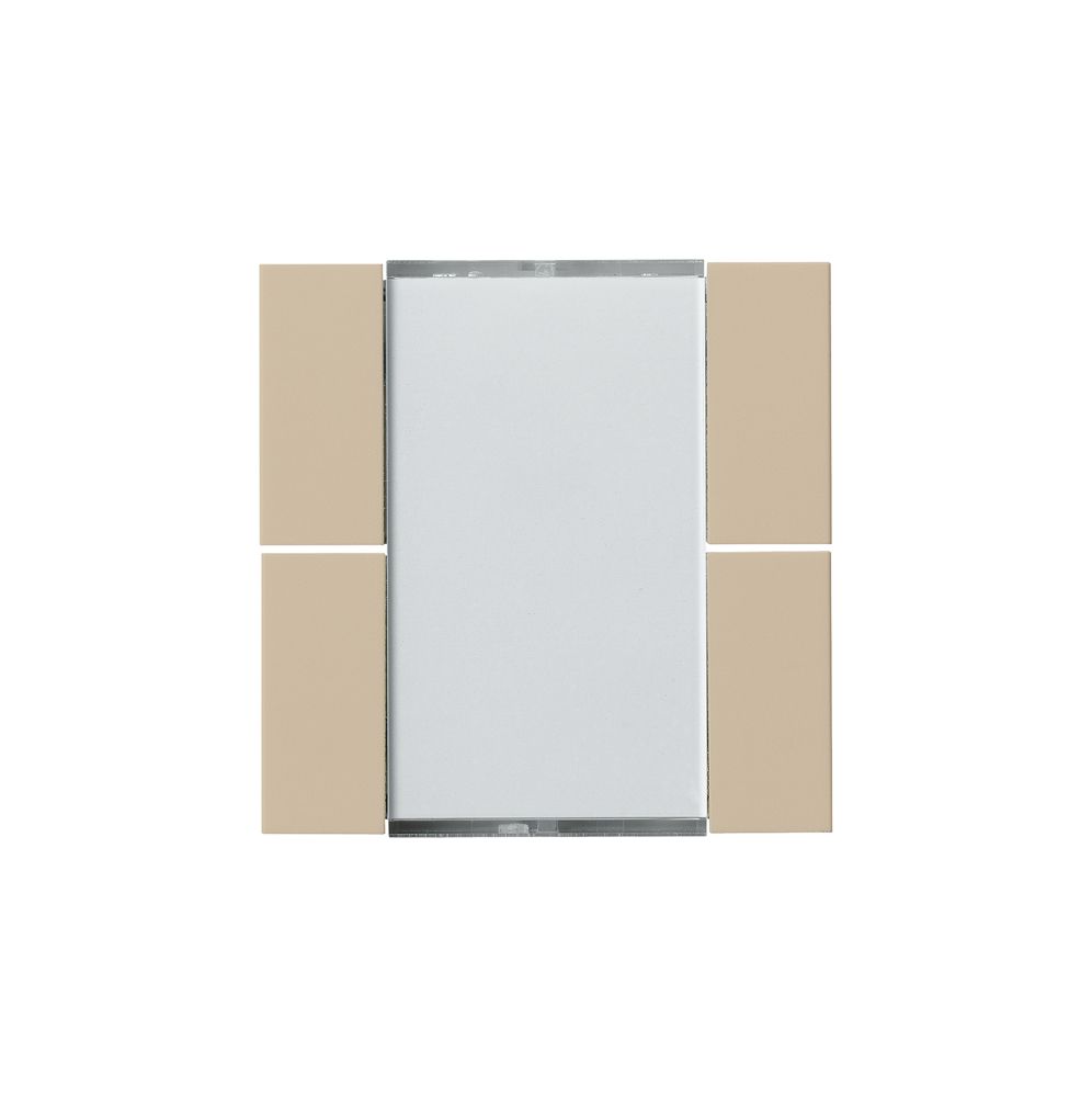 Kit frontal Hager kallysto 4×KNX beige