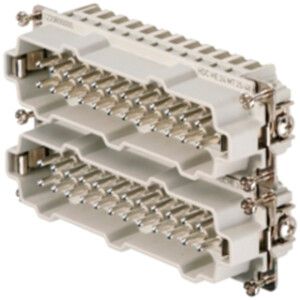 Stifteinsatz Weidmüller HDC HE 25-48 500V 16A 24L Zugfederanschluss Gr.8